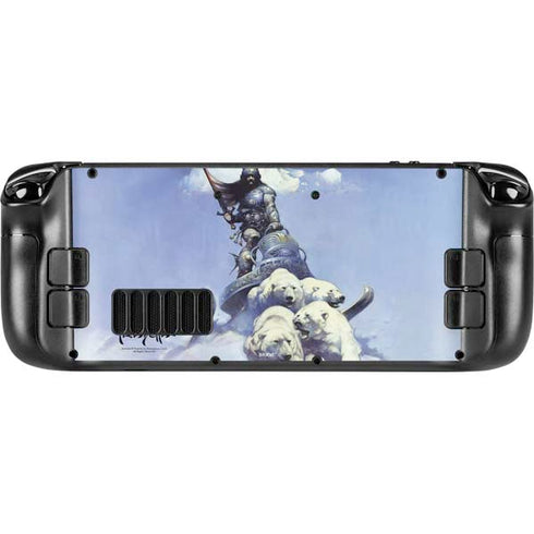 Frazetta Sliver Warrior Steam Deck Handheld Gaming Computer Skin